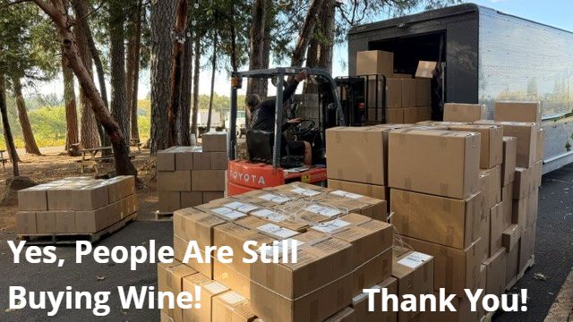 Large number of packages being shipped at Madrona.